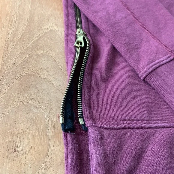 John Elliot Villain Crew Neck Sweatshirt with side zippers - Picture 4 of 10